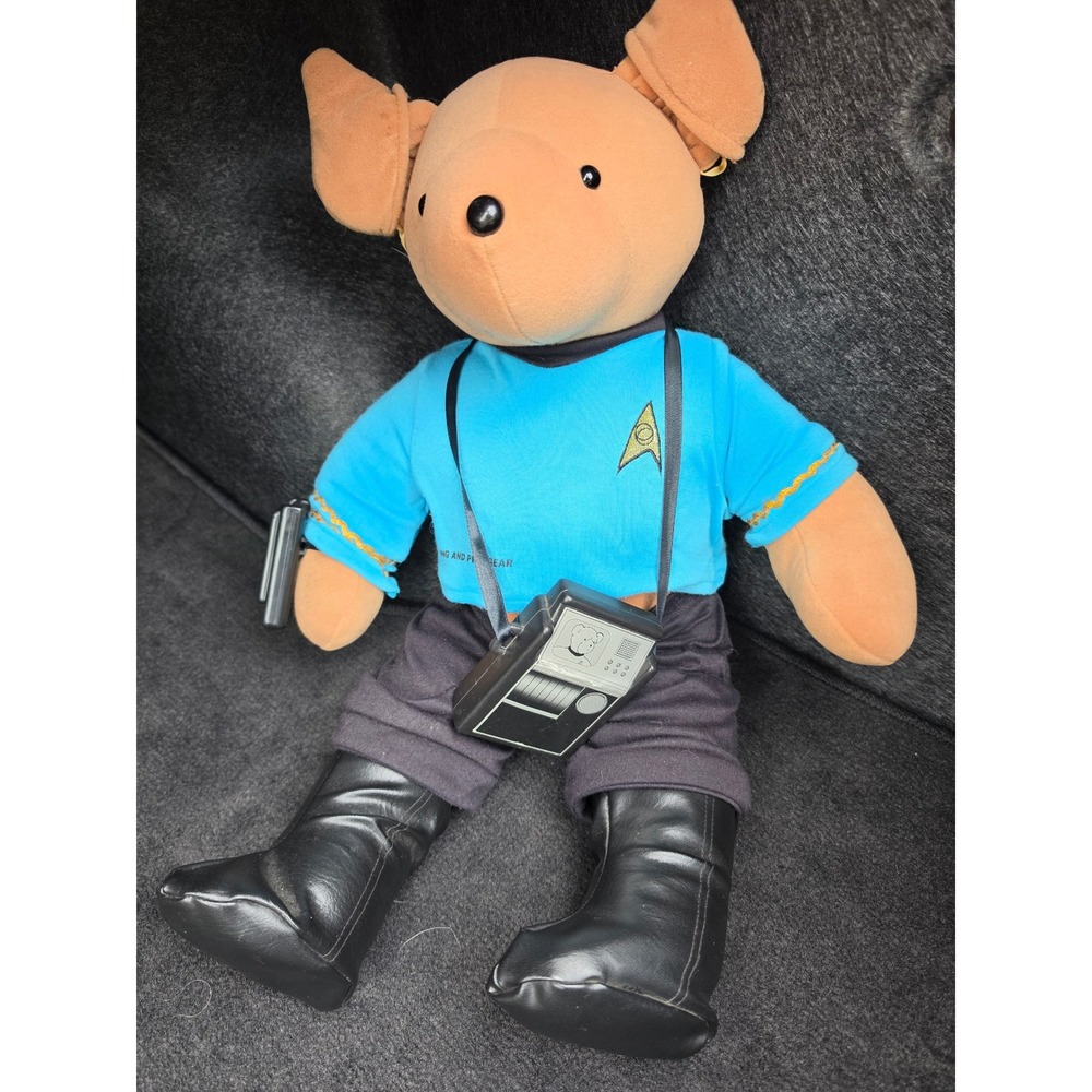 Mr Spock North American Bear Company 1979 VIB Plush Stuffed Animal Star Trek 20"
